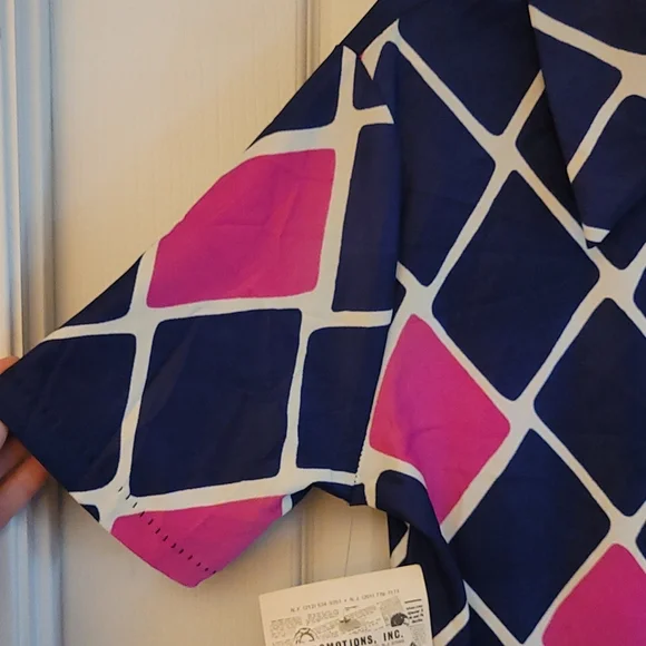 RARE NWT Vintage Deadstock 1960s "Turn-about" Mod Dress Promotions INC - Picture 7 of 17